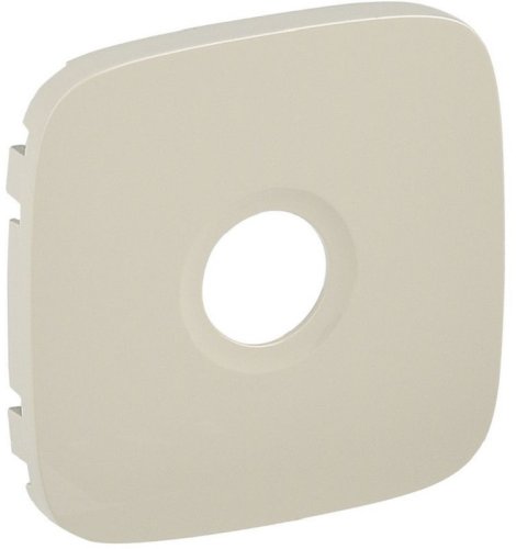 Лицевая панель Legrand Valena Allure для 1-м. розетки TV слоновая кость фото Лицевая панель Legrand Valena Allure для 1-м. розетки TV слоновая кость картинка